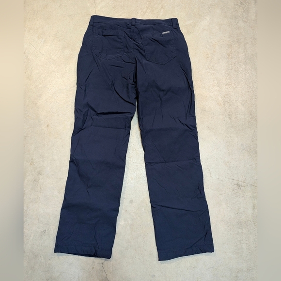 Eddie Bauer Fleece Lined Tech Pants Men's 32x30 (31x29) Navy - Picture 4 of 6